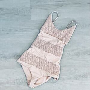 Tori Praver Swimwear One Piece in Light Pink